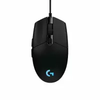 罗技(Logitech)G203 PRODIGY 有线游戏鼠标 RGB照明家用办公6键编程85g轻质