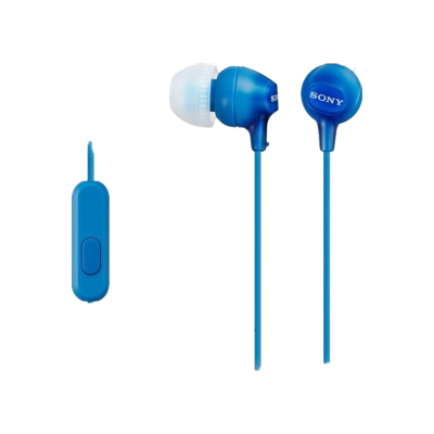 索尼sony MDR-EX14AP 入耳式有线运动耳机耳麦 轻量级设计 动态声音健身便携