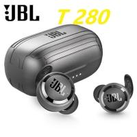 JBL T280 TWS真无线蓝牙耳机耳塞 纯低音IPX5防水 快速配对无线通话音乐