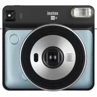 富士FUJIFILM拍立得instax Square SQ6系列 一次成像 即拍即得 胶片相机 仅相机 水晶蓝