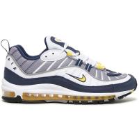 [限量]耐克NIKE男士运动鞋Air Max 98系列避震缓冲 轻质舒适 网状透气男士跑步鞋640744-105