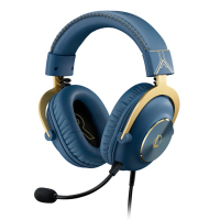 罗技LogitechPRO X 游戏耳机麦克风 7.1环绕声 听声辩位电竞头戴式prox耳机 海克斯英雄联盟 海克斯定制
