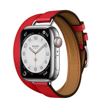 苹果(Apple) Watch Series 7智能手表 不锈钢表壳 血氧心率 金色(母亲节送礼)