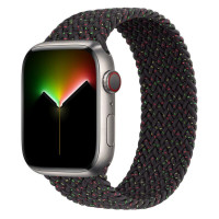 苹果(Apple) Watch Series 7智能手表 钛金属表壳编织表带 心率血氧监测 运动防水