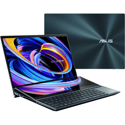 华硕ASUS笔记本电脑ZenBook Pro Duo 15 OLED UX582 酷睿 i9 15.6英寸 RTX 3060 32GB+1TB Windows 11 Pro