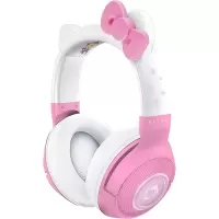 雷蛇(Razer)Kraken BT 耳机(Hello Kitty Ed.) 蓝牙5.0 低延迟 游戏耳机(猫耳朵耳机)