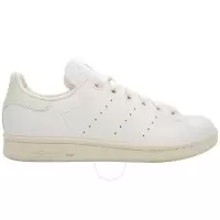 阿迪达斯(adidas) 男士 Stan Smith 白色皮革低帮 男士运动鞋休闲鞋板鞋 时尚百搭 防滑耐磨