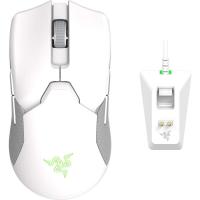 雷蛇Razer Viper Ultimate 超高速轻型无线游戏鼠标和 RGB 充电底座 20K DPI 光学传感器