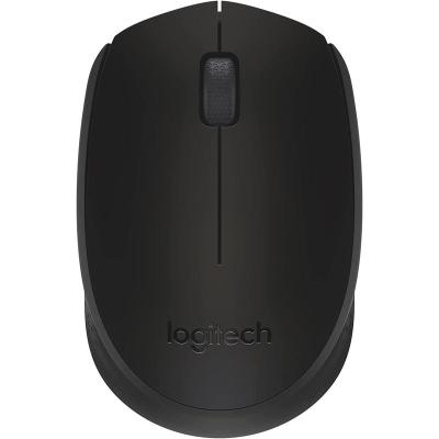 罗技 Logitech M170 无线鼠标 光学跟踪 带 USB 迷你接收器 2.4 GHz 办公鼠标 轻便