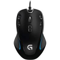 罗技 Logitech G300s 有线游戏鼠标 2,5K 传感器 2,500 DPI RGB 轻便 多功能鼠标