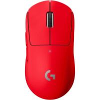 罗技 Logitech G PRO X 超轻无线游戏鼠标 超轻量 Hero 25K 传感器 25,600 DPI 红色