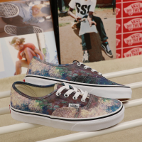 VANS 范斯Authentic 经典MOMA联名扎染低帮休闲帆布鞋休闲百搭个性潮流VN0A2Z5I18H