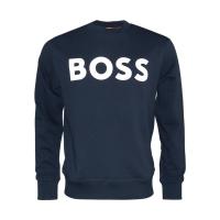 Hugo boss 雨果波士 男士休闲百搭圆领卫衣 logo标识 2024新款 50487133404