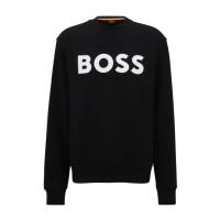 Hugo boss 雨果波士 时尚舒适男士棉质徽标圆领卫衣 50487133-001