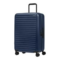 新秀丽(samsonite) 男女款深蓝色 STACKD TROLLEY 万向轮行李箱 结实耐用出差旅行