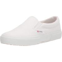 Superga 休伯家 女士运动板鞋2707-Slip on系列经典白色休闲懒人鞋一脚蹬女鞋