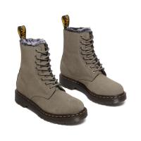 Dr. Martens 1460 Serena 女士靴子 仿毛内衬 经典黄线缝合 耐磨防滑橡胶底