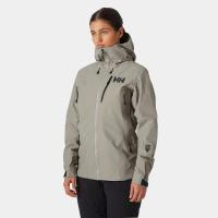 Helly Hansen 海丽汉森 Outdoor 冲锋衣女士灰色连帽上衣外套 正品代购