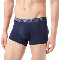 Emporio Armani 男士内裤经典Logo设计休闲简约百搭舒适耐磨透气塑身平角裤