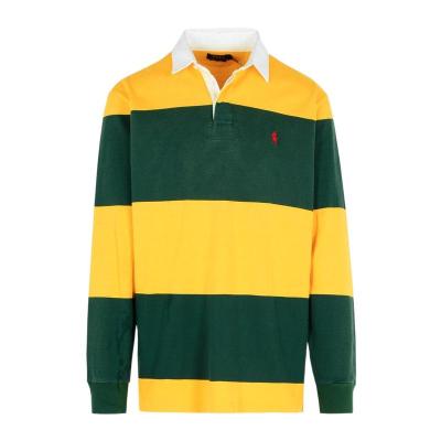 拉夫劳伦(Ralph lauren)[当季新品]男式棉质时尚对比色衣领商务百搭休闲舒适长袖POLO衫