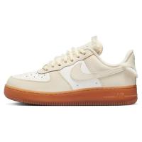 耐克NIKEAirForce1低帮防滑减震米白色女鞋FV3701-119