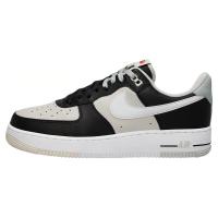 NikeAirForce1LowSplit合成革牛皮革耐磨透气低帮板鞋男黑白色