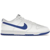 耐克(NIKE)NikeDunkLow白HyperRoyal复古篮球鞋皮革透气运动鞋