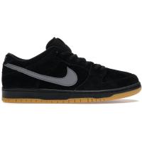 耐克(NIKE)NikeSB DunkLow Fog男滑板鞋黑灰拼接透气舒适橡胶底