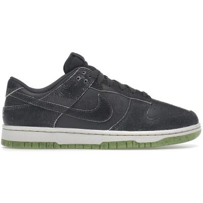 耐克(NIKE)NikeDunkLowSwooshShadowIronGrey混色帆布皮质拼接休