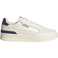 阿迪达斯(adidas)全粒面皮革透气舒适TPU后跟夹休闲运动板鞋