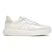 爱步(ECCO)女鞋休闲板鞋白色柔软轻便橡胶底运动鞋