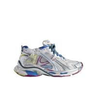 巴黎世家(Balenciaga)女款运动跑鞋网布尼龙拼接耐磨防滑跑步鞋户