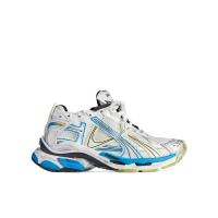 巴黎世家(Balenciaga)网眼低帮透气跑鞋男鞋运动鞋白色黄色蓝色做