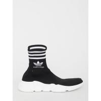 巴黎世家(Balenciaga)弹力针织拼接橡胶底女士跑步鞋透气舒适潮流