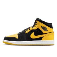 乔丹(Jordan)AJ1 mid男鞋休闲百搭潮流板鞋白色经典复古运动鞋