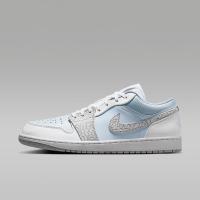 乔丹(Jordan)AJ1低帮休闲鞋男款光滑皮革经典缓震舒适百搭板鞋