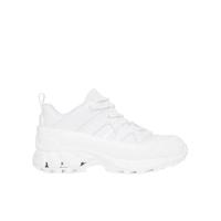 博柏利(BURBERRY)小牛皮运动鞋女款系带透气舒适跑步鞋户外休闲鞋