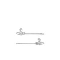 闪耀晶饰发夹女款土星元素黄铜材质气质耳饰