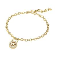 女士金色彩银镀金手链时尚百搭配饰多功能珠宝日常聚会适用