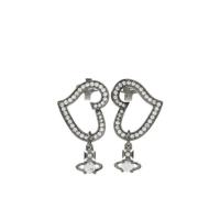 奢侈品饰品女徽标耳饰 6203006S-S104 简约