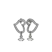 奢侈品饰品女徽标耳饰 6203006S-S104 简约