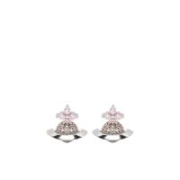 女士黄铜材质球体耳钉配饰时尚百搭耳饰潮流金属球型 earrings