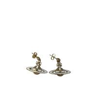 西太后女士耳钉经典土星徽标雕刻耳饰精致时尚饰品 送女友礼物