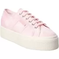 SUPERGA多彩系带厚底休闲板鞋女潮鞋春季百搭配色时尚增高运动鞋