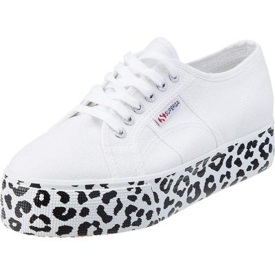 SUPERGASUPPERGA女士楔形板鞋休闲鞋轻便舒适百搭橡胶底运动鞋