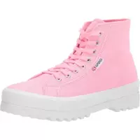 SUPERGA纯棉透气橡胶底系带休闲鞋女款舒适减震运动板鞋