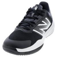 新百伦(New Balance)NewBalance男款网球鞋轻便透气D宽版黑白色稳