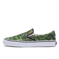 VANS日系潮牌工装风bonsai迷彩图案一脚蹬板鞋男潮流休闲鞋