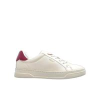 蔻驰(COACH)女款圆头低帮休闲跑步鞋皮革鞋面橡胶底舒适百搭配件