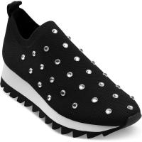 DKNY女士休闲百搭松紧系带运动跑步鞋日常通勤舒适减震 sneakers